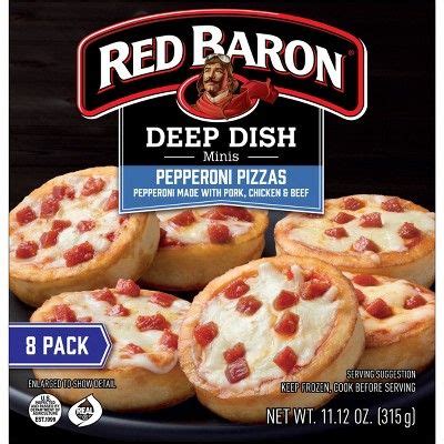 Red Baron Mini's Pepperoni Frozen Pizza - 11.12oz Reviews 2020