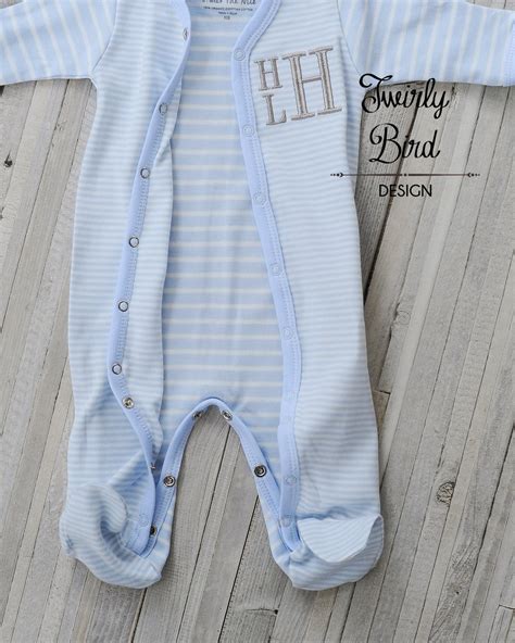 Baby Boy Blue Personalized Outfit | Etsy