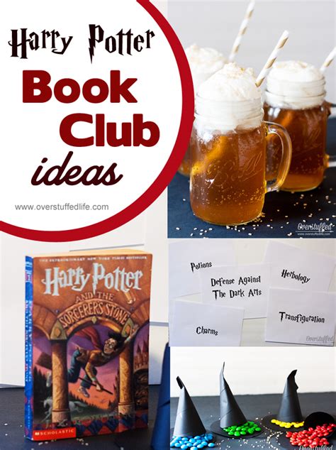 Harry Potter Book Club Ideas - Overstuffed Life