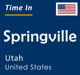 Current Weather Forecast | Springville, Utah, United States