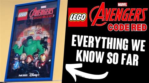 FIRST LOOK: LEGO Avengers CODE RED - Everything We Know So Far! - YouTube