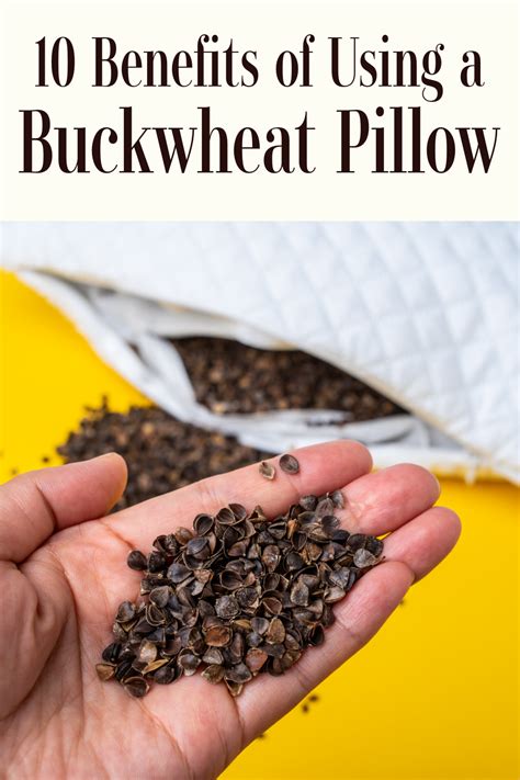 10 Benefits Of Using A Buckwheat Pillow - A Nation of Moms