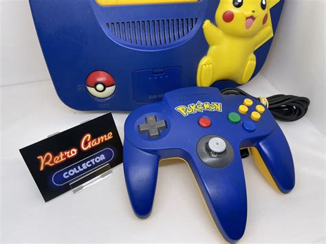 N64 Nintendo Console Pikachu Version (Loose) PAL – Retro Game Collector