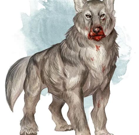 Dire Wolf 5e D&D Guide - Gaming - MOW