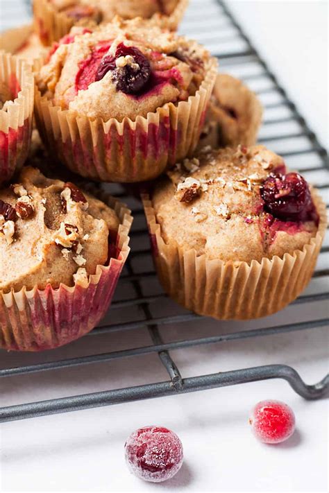 Cranberry Sweet Potato Muffins | The Domestic Dietitian