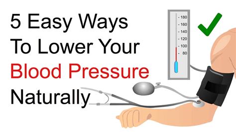 5 Easy Ways to Lower Your Blood Pressure Naturally