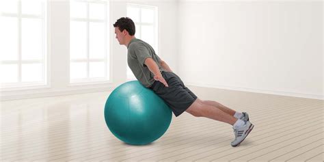 back-extension | Swiss Exercise Ball by Theragear