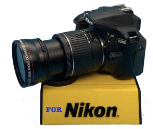 Wide Angle Macro Lens for Nikon d3100 d3200 d3000 d5100 d5000 d60 d40x ...