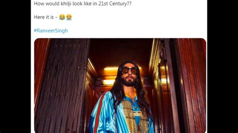 Le nouveau look dramatique de Ranveer Singh suscite des mèmes hilarants ...