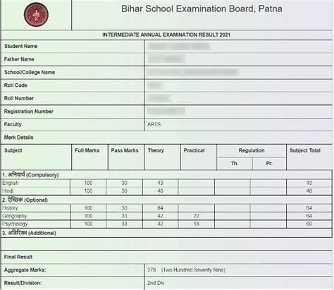 Bihar Board Marksheet 2024 for Class 10th & 12th - Dates, Steps to Download - Getmyuni