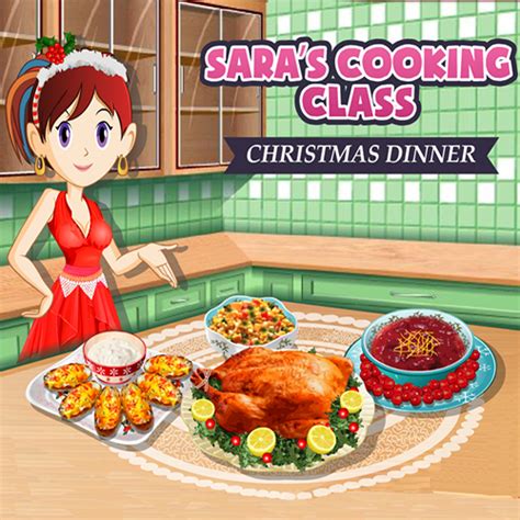 Sara's Cooking Class Christmas Dinner - Play Sara's Cooking Class Christmas Dinner at UGameZone.com