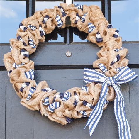 Burlap and Ribbon Wreath - Page 2 of 2 - You Should Craft