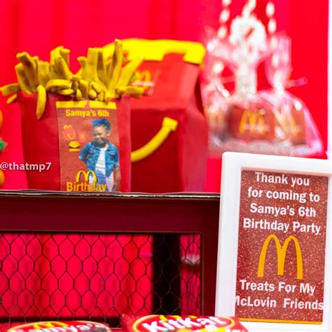 McDonald's Birthday Party Ideas | Photo 1 of 19 | Catch My Party