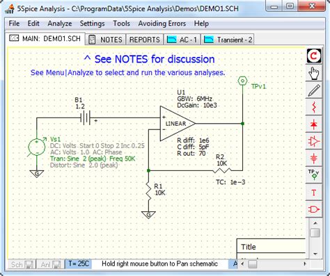 Spice Circuit Simulation Program download free software - kindfiles