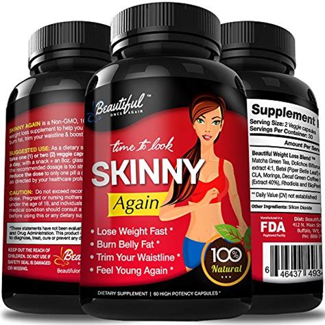 Diet Pills SKINNY AGAIN | 100% Natural Weight Loss Pills | Non-GMO ...