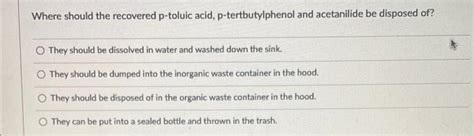 Solved The melting point for acetanilide is 113−115∘C. The | Chegg.com