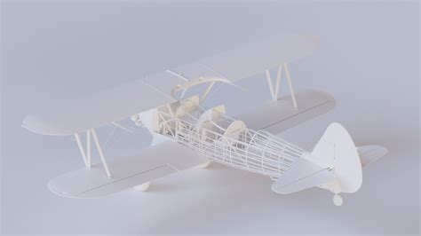 Boeing Stearman 3D model - TurboSquid 2068476