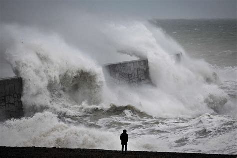 Storm Ciaran causes chaos: In pictures | The Standard