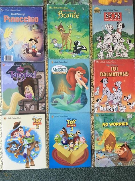 DISNEY Little Golden Books HUGE Lot Of 31 Great Condition Vintage ...