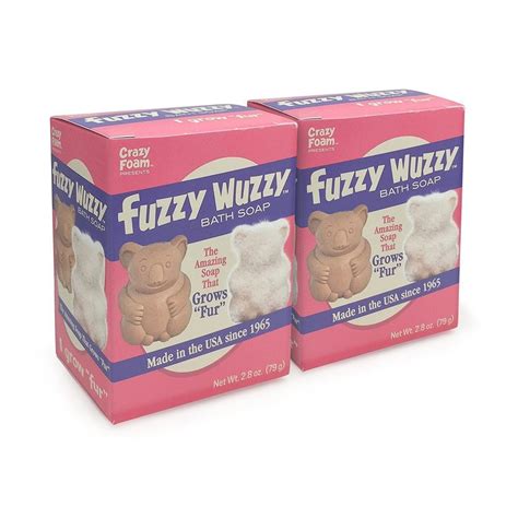 Fuzzy Wuzzy Bear Soap New In Package It Grows Fur! #FuzzyWuzzy | Fuzzy ...