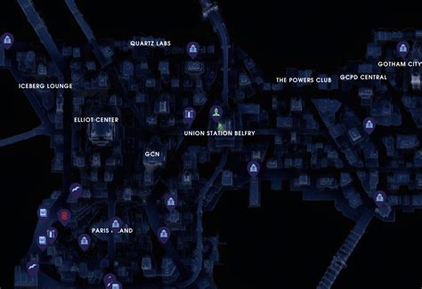 Gotham Knights Interactive Map | Map Genie