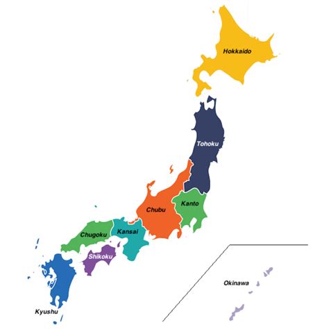 Japan Regions Map Japan Regions Map High Res Stock Im - vrogue.co