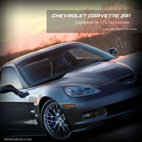 GTA San Andreas Chevrolet Corvette ZR1 Sound Mod Mod - GTAinside.com