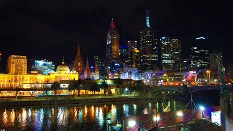 MAP: MELBOURNE BY NIGHT