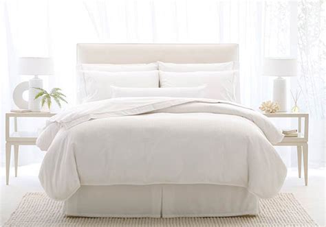 Why are hotel bed sheets white?