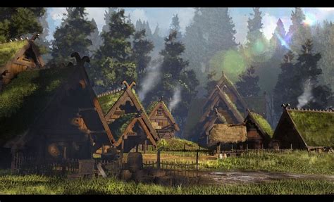 Fantasy Village, Fantasy Forest, Fantasy City, Fantasy House, Fantasy ...