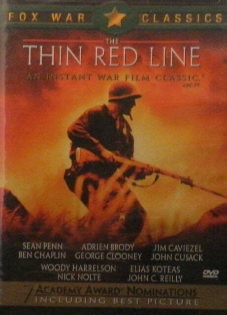 The THIN RED LINE (1998) Sean Penn George Clooney John Cusack Nick Nolte SEALED | eBay