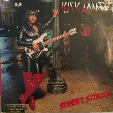 Rick James - Street Songs (1981, White label, Vinyl) | Discogs