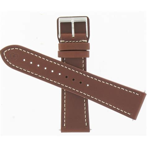 Swiss Army Brand 004699 Infantry 23mm Brown Leather Strap Infantry watchband 046928021185 ...