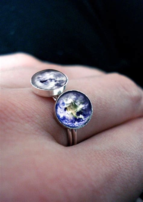 Galaxy Space Ring Sterling Silver 8mm Custom Sized - Etsy