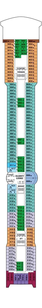 Celebrity Constellation Deck Plans