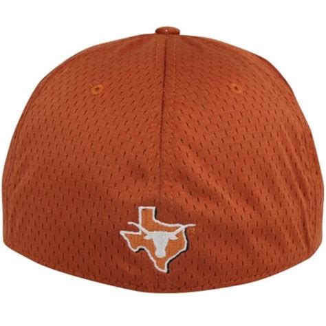 Nike Texas Longhorns Burnt Orange Authentic Baseball Mesh Fitted ...