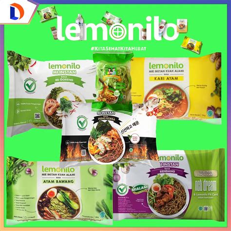 Lemonilo Noodles Instant Noodles - All Variants | Shopee Philippines