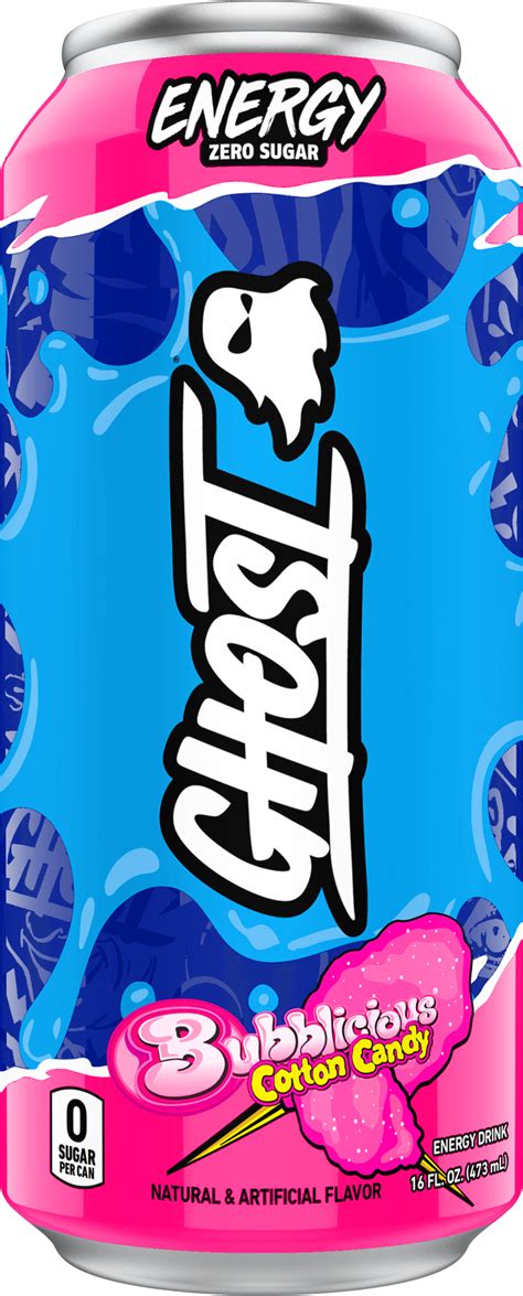 Ghost Energy Bubblicious Cotton Candy Sets New Bar in Energy Drink Flavors