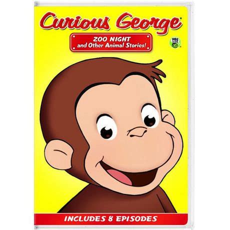 Curious George: Zoo Night And Other Animal Stories! | Walmart Canada