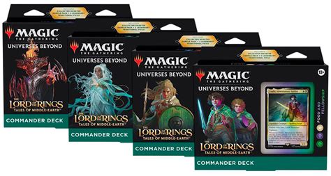 Mtg Lotr Commander Precon Decklists | edu.svet.gob.gt