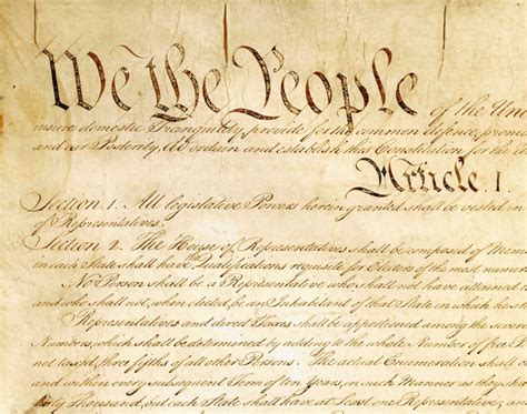 US Constitution 1st Page Constitution Print Constitution - Etsy