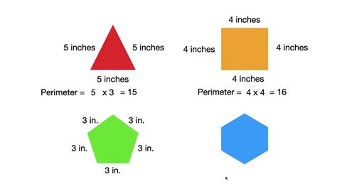 Regular Polygons and Perimeters - YouTube