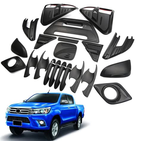 Car Styling 25PCS ABS Plastic Black Exterior Car Accessories Whole Kit ...