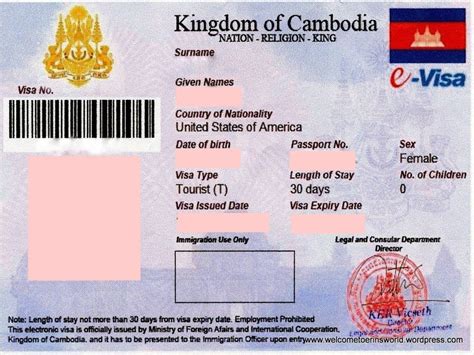 Cambodia Visa | Documents required - Embassy n Visa