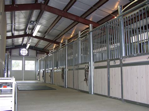 Prefabricated Metal Horse Barns | Titan Steel Structures