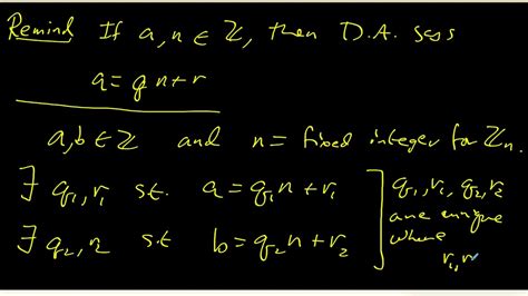 21 Example of a Ring Homomorphism - YouTube