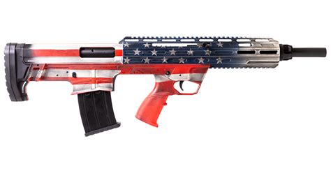 SDS Imports TBP 12 Gauge Bullpup Shotgun with USA Flag Finish ...