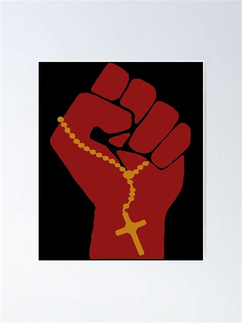 "Liberation Theology Raised Fist - Radical Christianity, Christian ...