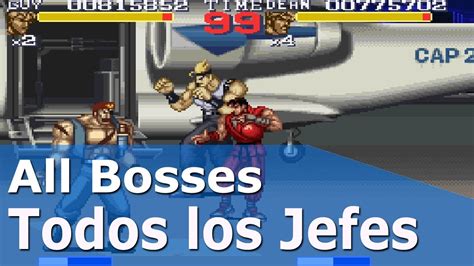 Final Fight 3- Todos los Jefes (All bosses) - YouTube