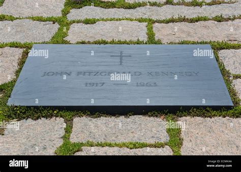 Washington DC famous Arlington National Cemetery and grave of JFK John ...